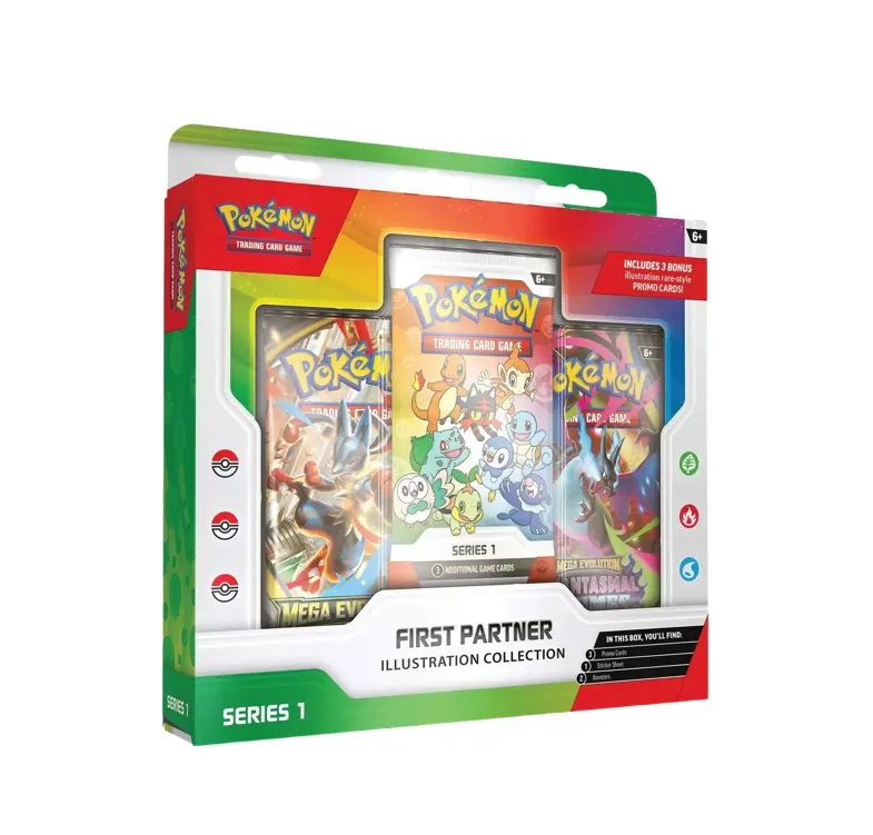 Pokémon TCG: First Partner Illustration Collection Series 1