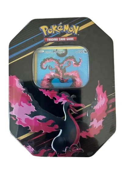 Crown Zenith: Galarian Moltres Tin